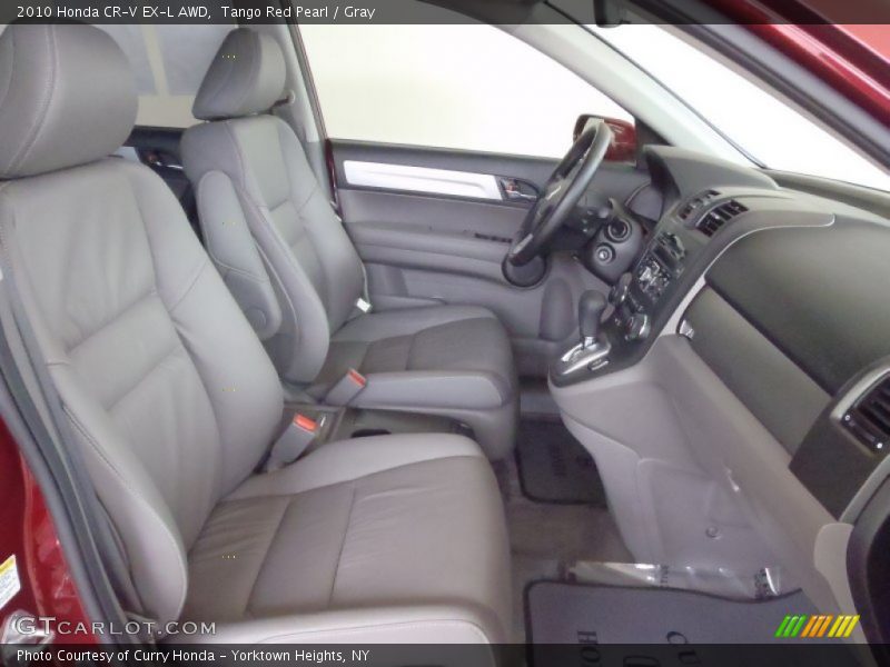Tango Red Pearl / Gray 2010 Honda CR-V EX-L AWD