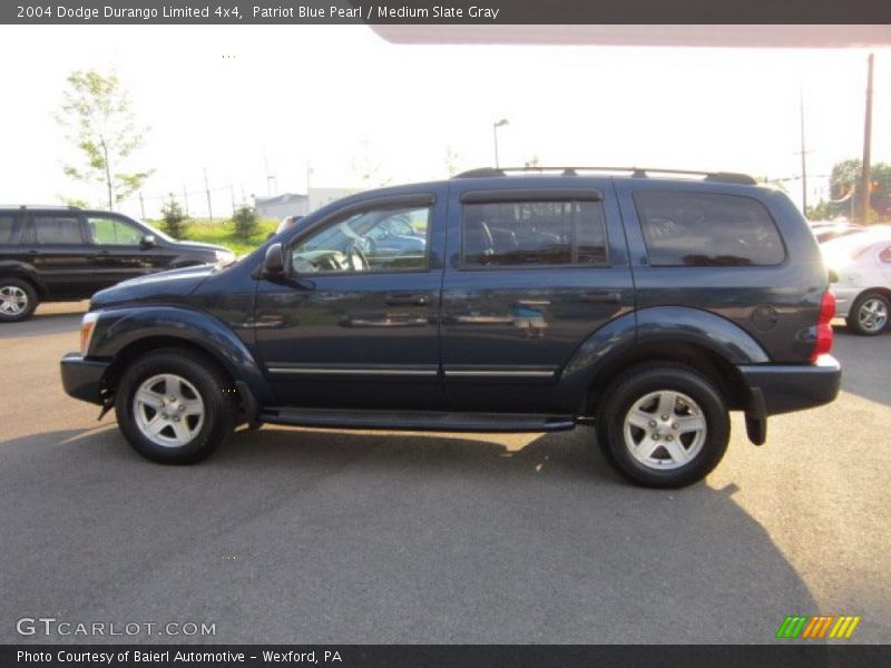Patriot Blue Pearl / Medium Slate Gray 2004 Dodge Durango Limited 4x4