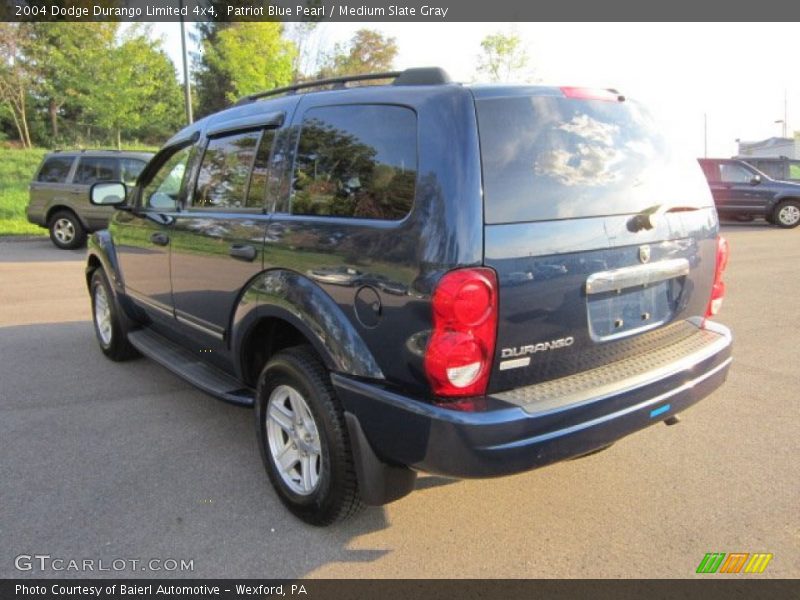 Patriot Blue Pearl / Medium Slate Gray 2004 Dodge Durango Limited 4x4