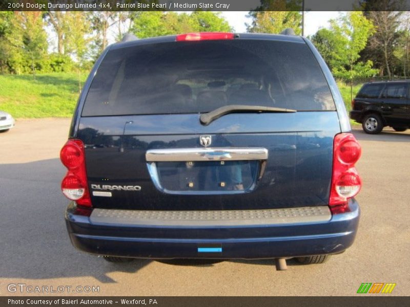 Patriot Blue Pearl / Medium Slate Gray 2004 Dodge Durango Limited 4x4