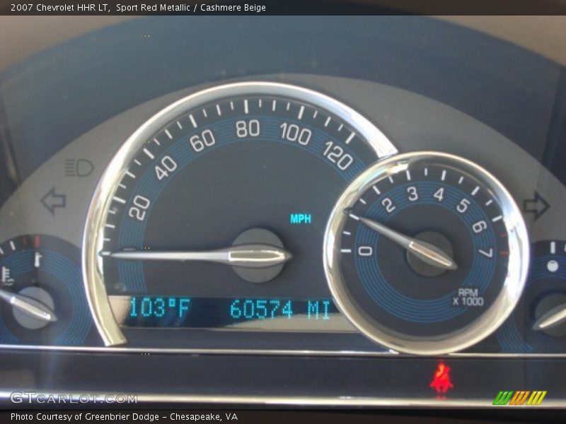 Sport Red Metallic / Cashmere Beige 2007 Chevrolet HHR LT