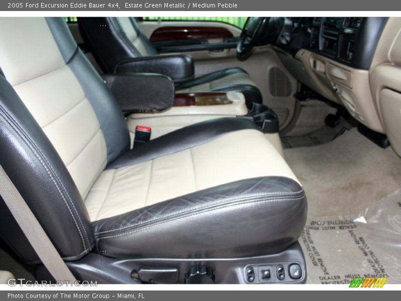 Estate Green Metallic / Medium Pebble 2005 Ford Excursion Eddie Bauer 4x4