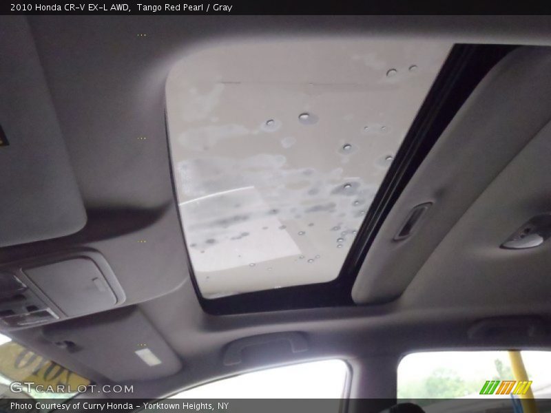 Tango Red Pearl / Gray 2010 Honda CR-V EX-L AWD
