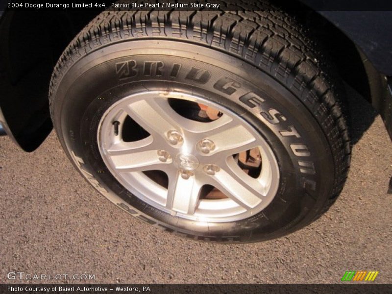 Patriot Blue Pearl / Medium Slate Gray 2004 Dodge Durango Limited 4x4