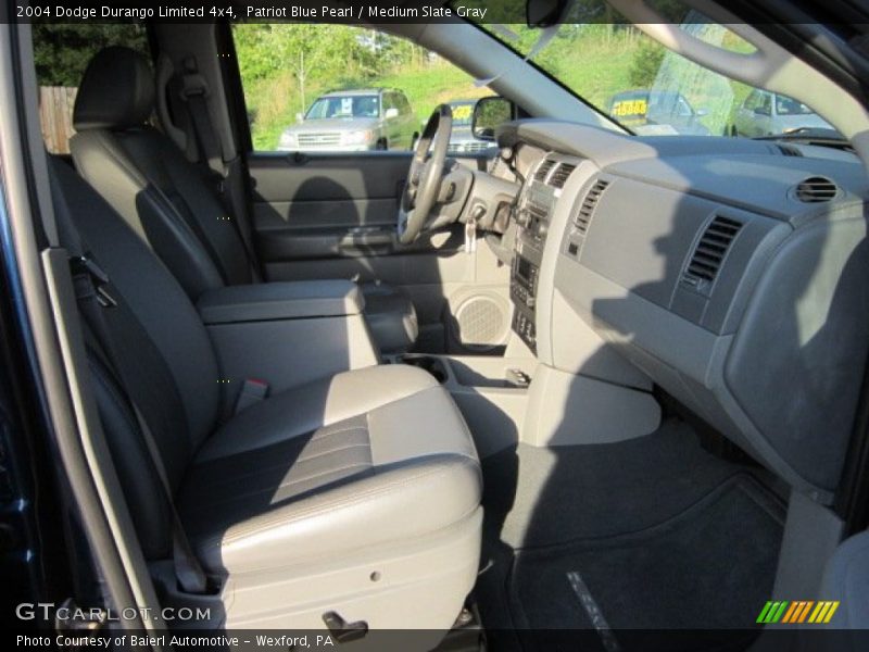 Patriot Blue Pearl / Medium Slate Gray 2004 Dodge Durango Limited 4x4
