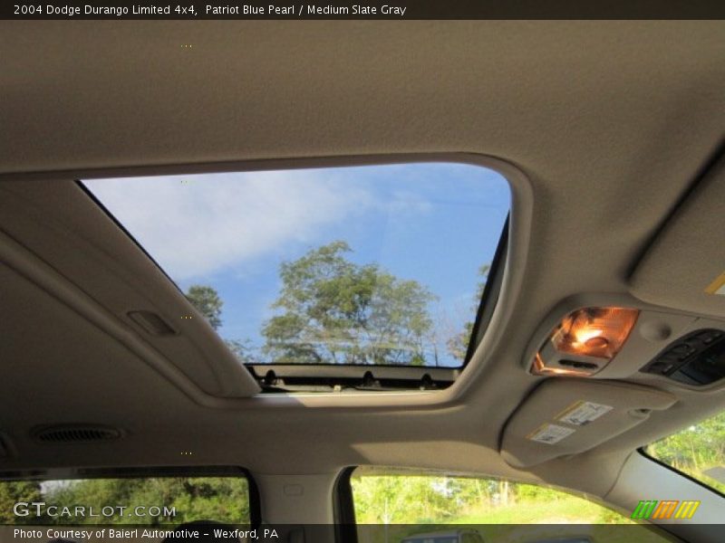 Patriot Blue Pearl / Medium Slate Gray 2004 Dodge Durango Limited 4x4