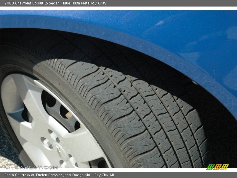 Blue Flash Metallic / Gray 2008 Chevrolet Cobalt LS Sedan