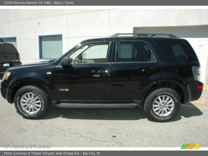 Black / Stone 2008 Mercury Mariner V6 4WD