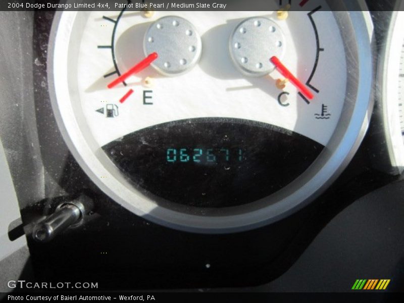 Patriot Blue Pearl / Medium Slate Gray 2004 Dodge Durango Limited 4x4