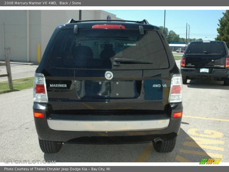 Black / Stone 2008 Mercury Mariner V6 4WD