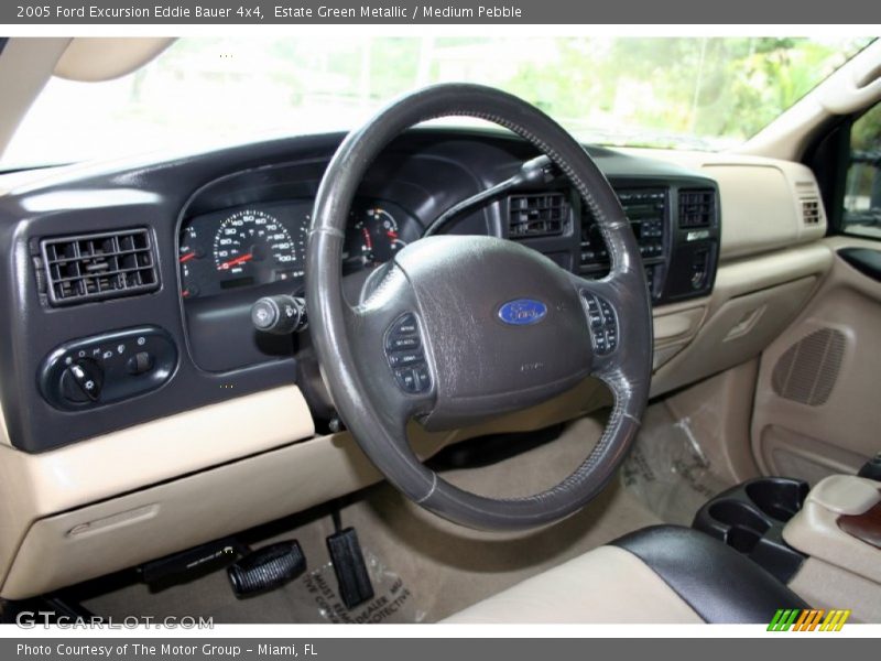 Estate Green Metallic / Medium Pebble 2005 Ford Excursion Eddie Bauer 4x4