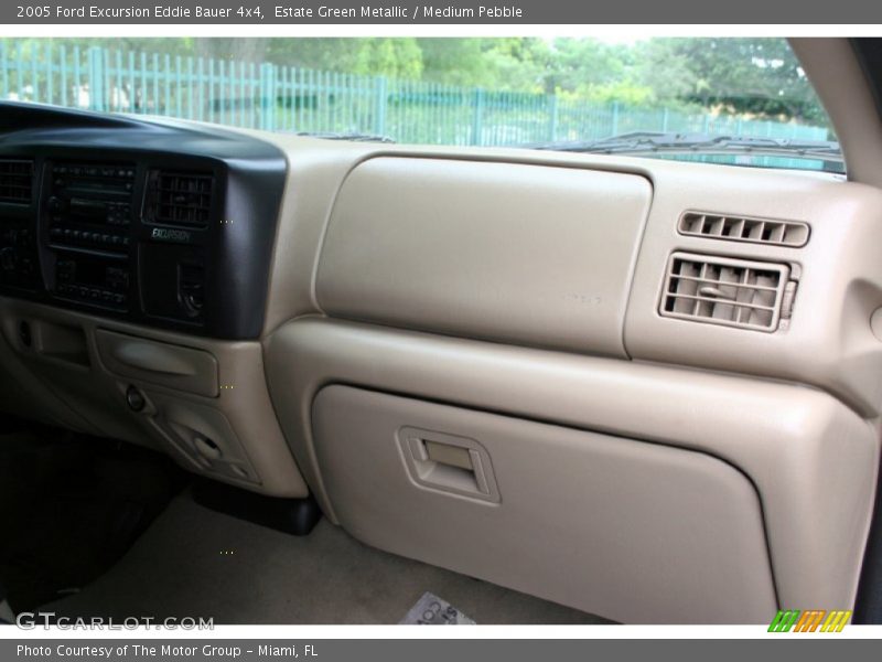 Estate Green Metallic / Medium Pebble 2005 Ford Excursion Eddie Bauer 4x4