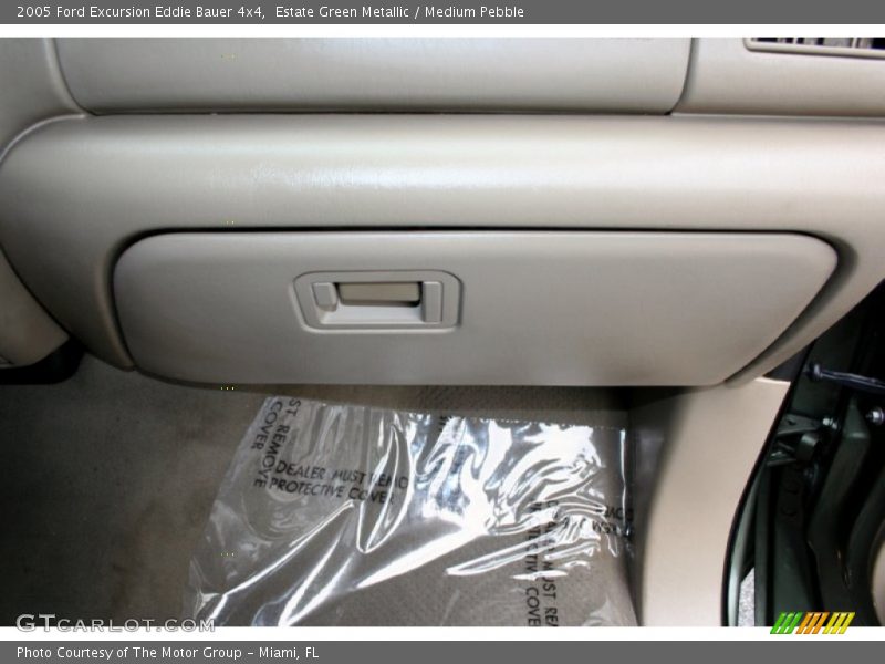 Estate Green Metallic / Medium Pebble 2005 Ford Excursion Eddie Bauer 4x4