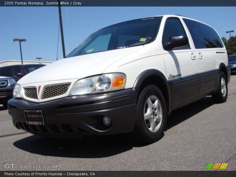 Summit White / Gray 2005 Pontiac Montana