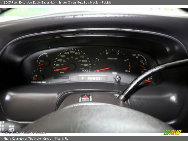 Estate Green Metallic / Medium Pebble 2005 Ford Excursion Eddie Bauer 4x4