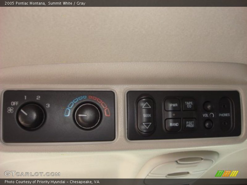 Summit White / Gray 2005 Pontiac Montana