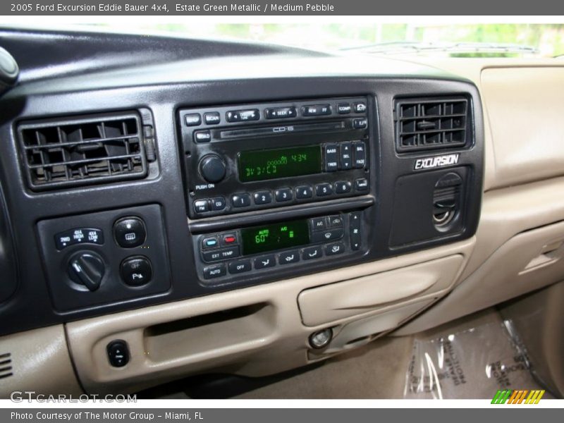 Estate Green Metallic / Medium Pebble 2005 Ford Excursion Eddie Bauer 4x4