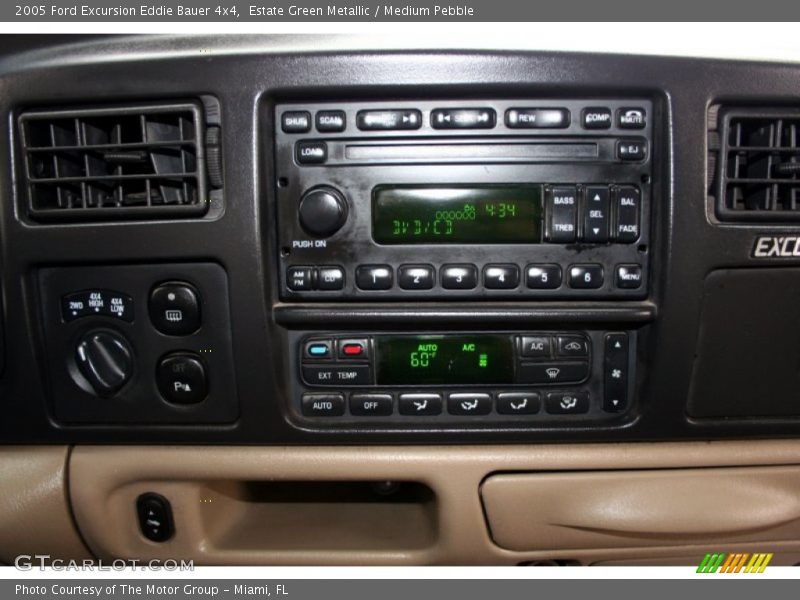 Estate Green Metallic / Medium Pebble 2005 Ford Excursion Eddie Bauer 4x4