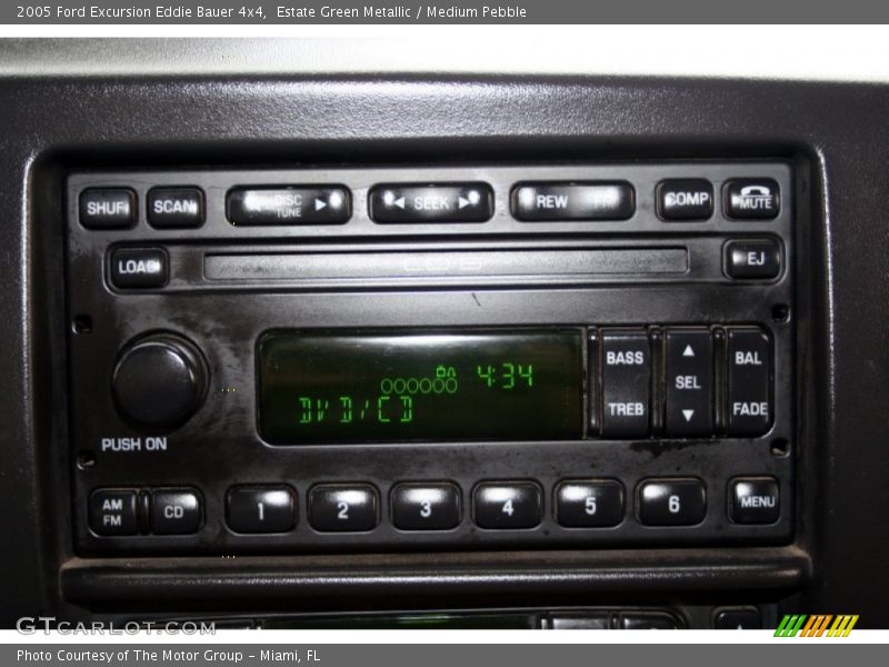 Audio System of 2005 Excursion Eddie Bauer 4x4