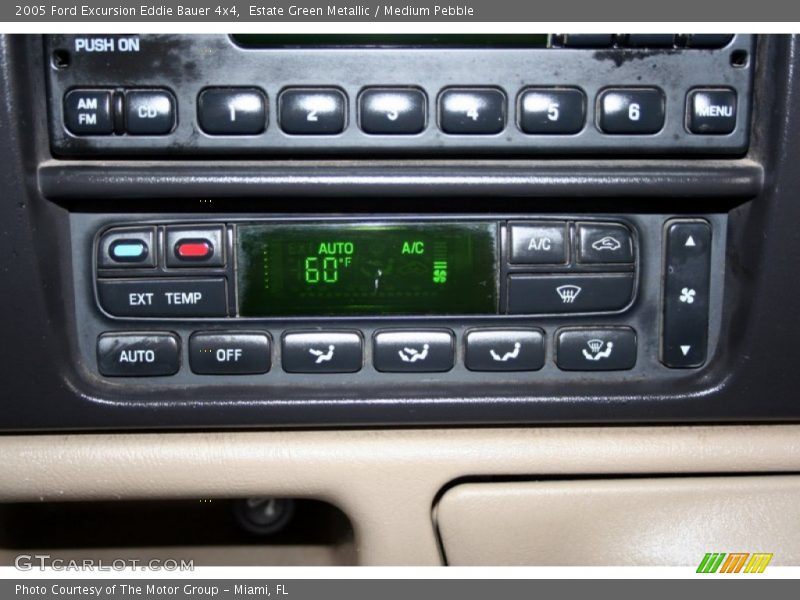 Controls of 2005 Excursion Eddie Bauer 4x4