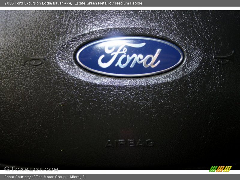 Estate Green Metallic / Medium Pebble 2005 Ford Excursion Eddie Bauer 4x4