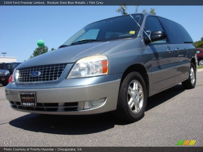 Medium Steel Blue Metallic / Flint Grey 2004 Ford Freestar Limited
