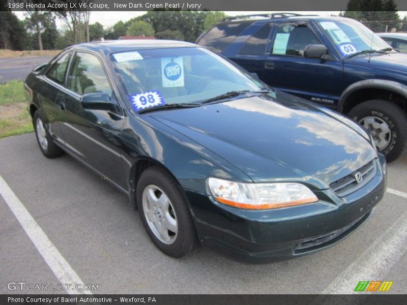 Front 3/4 View of 1998 Accord LX V6 Coupe