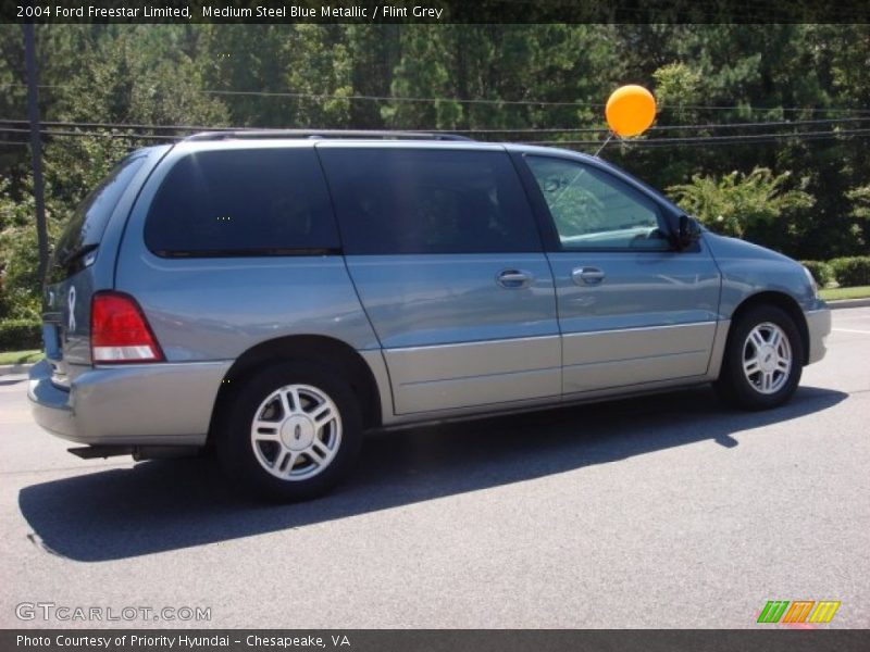 Medium Steel Blue Metallic / Flint Grey 2004 Ford Freestar Limited