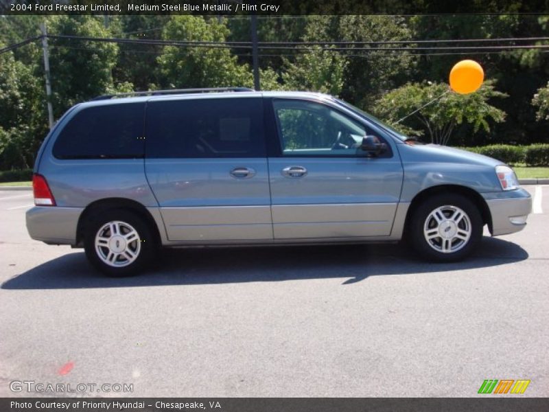 Medium Steel Blue Metallic / Flint Grey 2004 Ford Freestar Limited