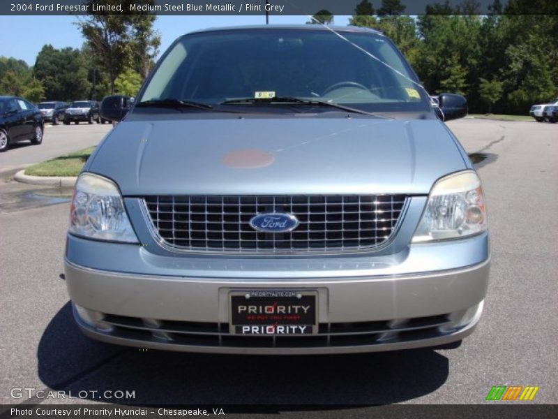Medium Steel Blue Metallic / Flint Grey 2004 Ford Freestar Limited