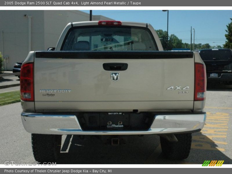 Light Almond Pearl Metallic / Taupe 2005 Dodge Ram 2500 SLT Quad Cab 4x4