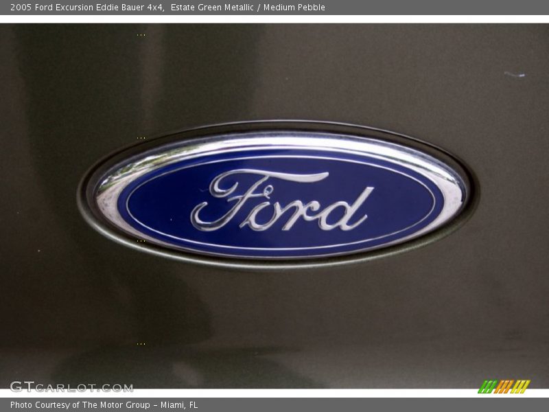 Estate Green Metallic / Medium Pebble 2005 Ford Excursion Eddie Bauer 4x4