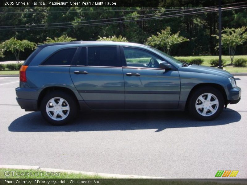 Magnesium Green Pearl / Light Taupe 2005 Chrysler Pacifica