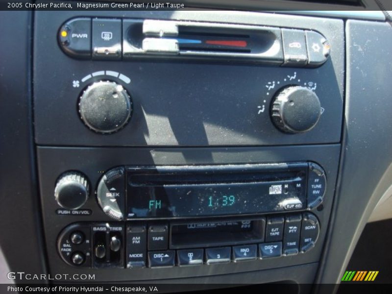 Magnesium Green Pearl / Light Taupe 2005 Chrysler Pacifica