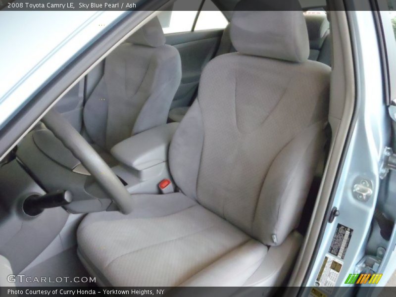 Sky Blue Pearl / Ash 2008 Toyota Camry LE
