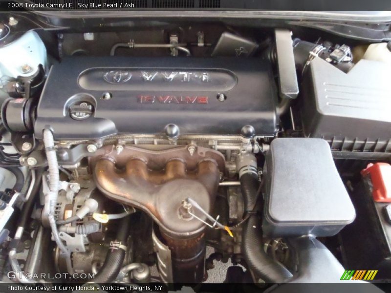 Sky Blue Pearl / Ash 2008 Toyota Camry LE
