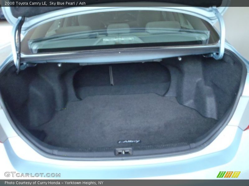 Sky Blue Pearl / Ash 2008 Toyota Camry LE