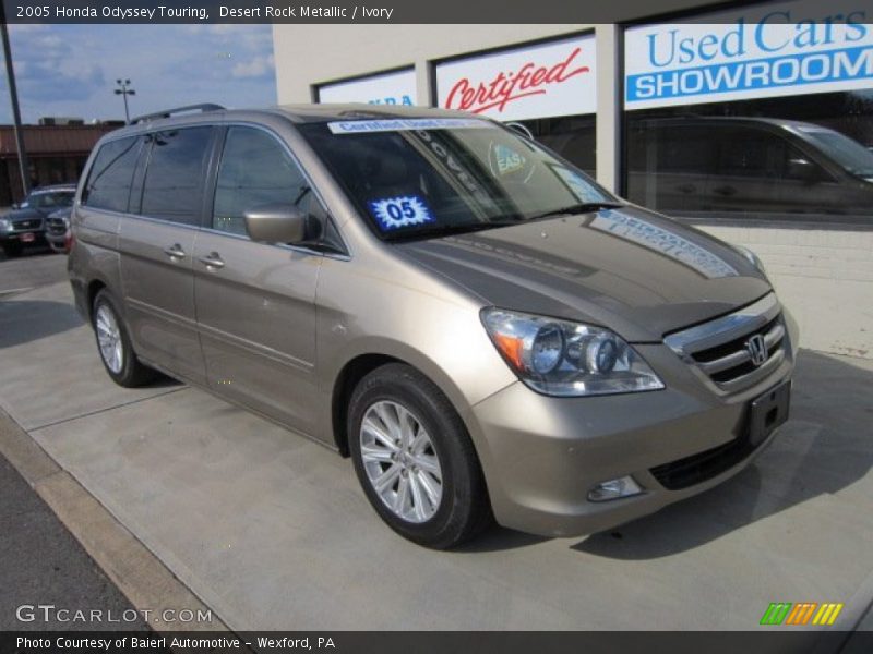Desert Rock Metallic / Ivory 2005 Honda Odyssey Touring