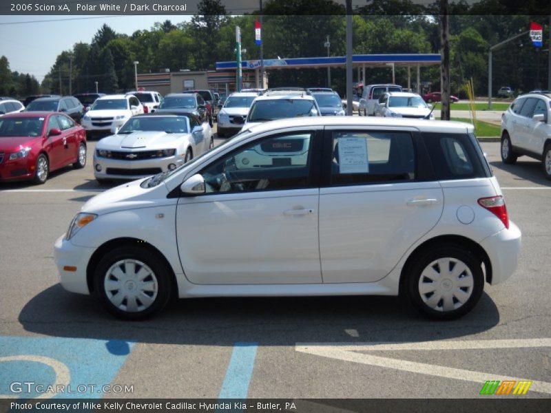 Polar White / Dark Charcoal 2006 Scion xA