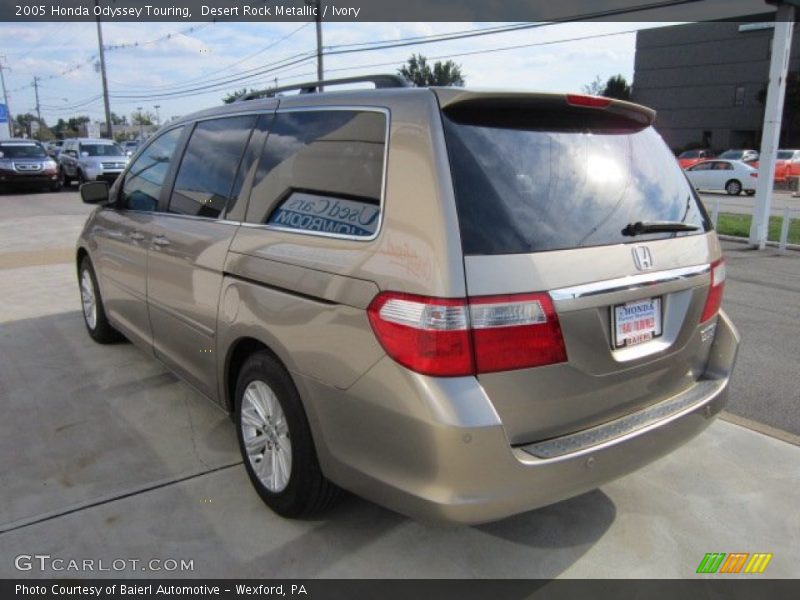 Desert Rock Metallic / Ivory 2005 Honda Odyssey Touring