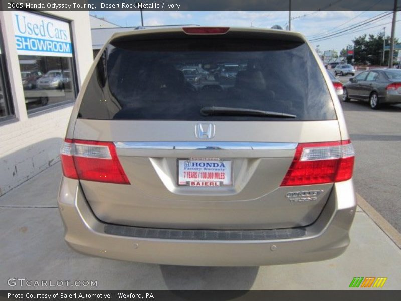 Desert Rock Metallic / Ivory 2005 Honda Odyssey Touring