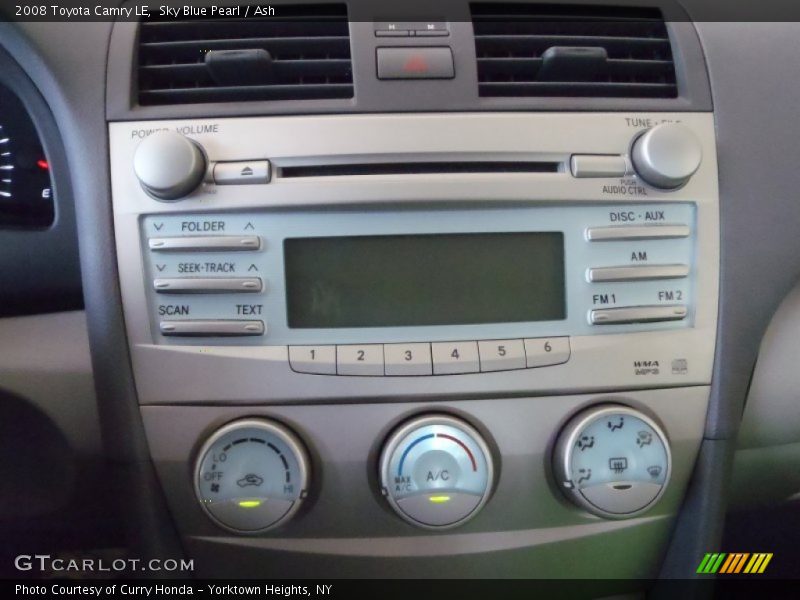 Sky Blue Pearl / Ash 2008 Toyota Camry LE