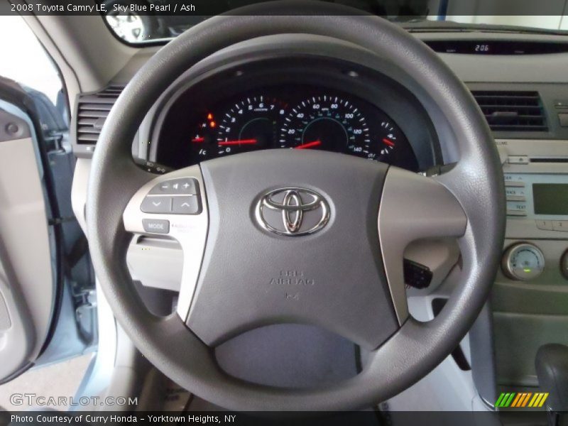 Sky Blue Pearl / Ash 2008 Toyota Camry LE