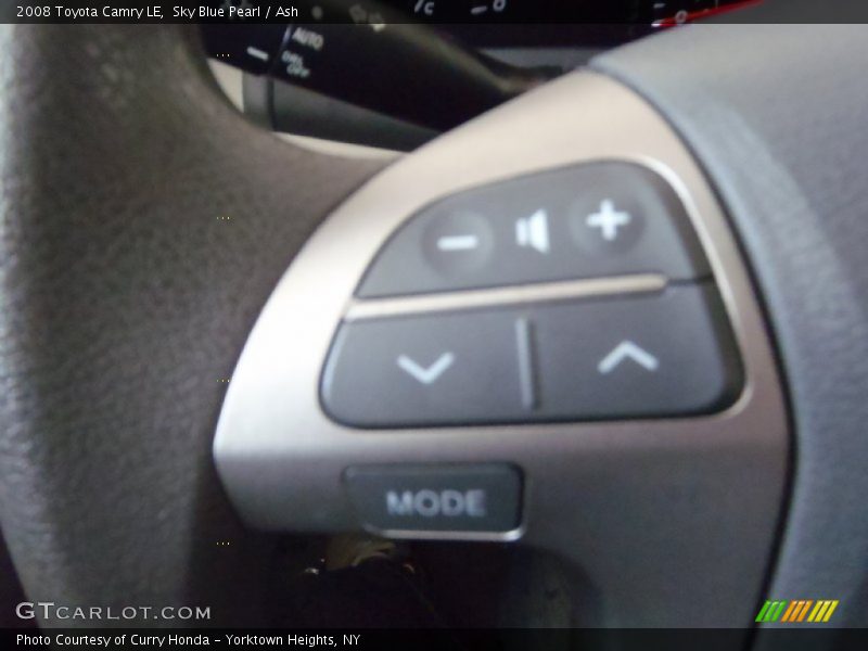 Sky Blue Pearl / Ash 2008 Toyota Camry LE