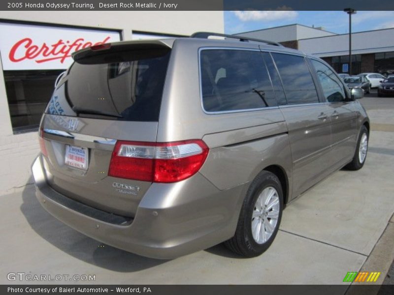 Desert Rock Metallic / Ivory 2005 Honda Odyssey Touring