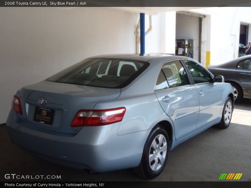 Sky Blue Pearl / Ash 2008 Toyota Camry LE