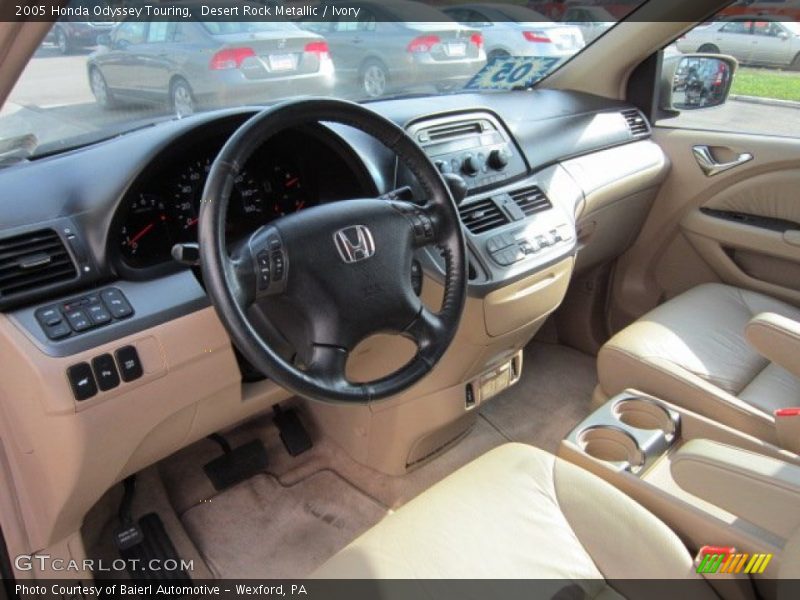 Desert Rock Metallic / Ivory 2005 Honda Odyssey Touring