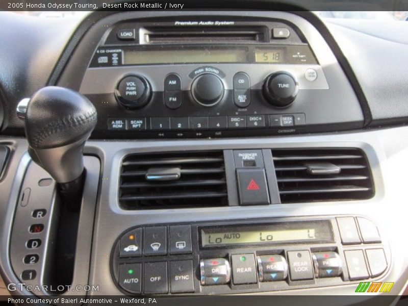 Desert Rock Metallic / Ivory 2005 Honda Odyssey Touring