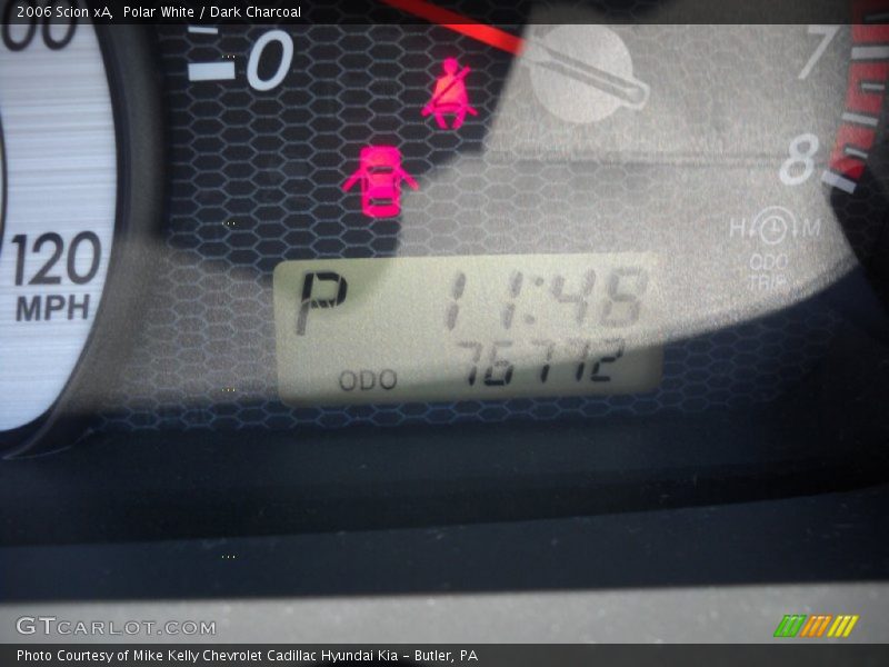 Polar White / Dark Charcoal 2006 Scion xA