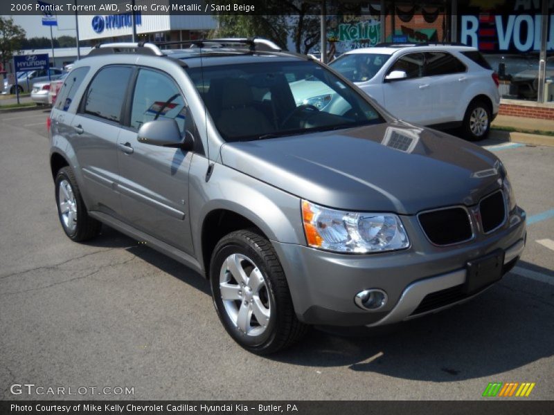 Stone Gray Metallic / Sand Beige 2006 Pontiac Torrent AWD